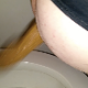One of our users records his large wife taking an explosive, wet shit into a toilet. Finished product shown in detail. Presented in 720P vertical HD format. 